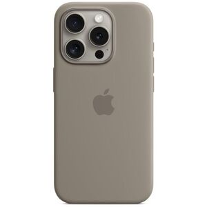 Apple - Coque De Protection Pour Téléphone Portable - Compatibilité Avec Magsafe - Silicone - Argile - Pour Iphone 15 Pro - Publicité