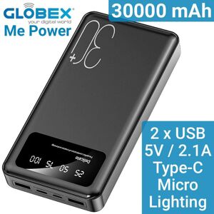 Batterie externe GLOBEX Me Power 30000 mAh