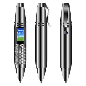 Mini téléphone portable Ak007, Type stylo, écran de 0.96 pouces, Gsm, Bluetooth, appareil photo compatible, numéroteur avec voix - Publicité