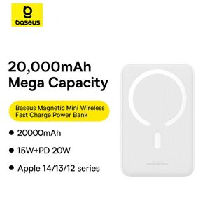 Baseus Mini banque d alimentation magnétique à charge rapide sans fil 20000mAh 20W - Publicité