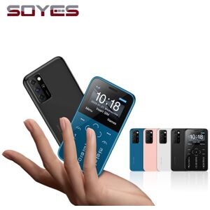 SOYES S10P Mini téléphone à carte mobile 1.77 pouces 800mAh téléphones à clavier de mode Ultra-mince - Publicité