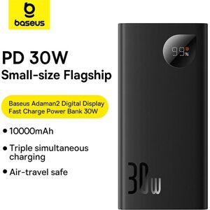 Banque d alimentation à charge rapide à affichage numérique Baseus Adaman2 30W 10000mAh - Publicité