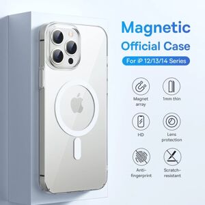 Coque transparente magnétique Baseus pour iPhone 14 13 12 11 Pro Max avec charge sans fil - Publicité