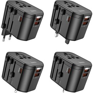 Chargeur mural HOCO AC15 PD20W 3 ports USB PD 2USB-A+USB-C PD QC3.0 Adaptateur de charge rapide universel Prise de conve