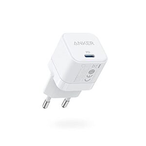Anker PowerPort III Bloc d'alimentation USB-C 20 W pour Charge Rapide, Compatible avec iPhone 15/14/13/12, Galaxy, Pixel 4/3, iPad/iPad Mini, Noir (câble de Charge Non Inclus) - Publicité
