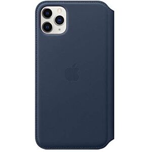 Apple Étui Folio en Cuir (pour iPhone 11 Pro Max) Bleu du Large - Publicité