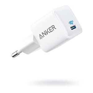 Anker Nano Chargeur Rapide iPhone 12 20 W, PIQ 3.0, USB C Compact PowerPort III pour iPhone 12/12 Mini/12 Pro/12 Pro Max, Galaxy, Pixel 4/3, iPad Pro, AirPods Pro, etc. Publicité
