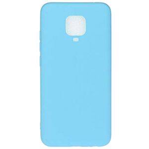 LeviDo Coque Compatible pour Xiaomi Redmi Note 9 Pro/Note 9 Pro Max Étui Silicone Ultra Mince TPU Gel Souple Bumper Fine One Piece Housse Design Antichoc Bonbons Couleurs Case Cover, Bleu - Publicité