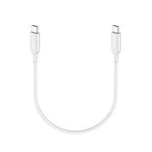 Anker Câble USB C vers USB C Câble de Charge Rapide  PowerLineIII 30cm,60 W Power Delivery PD pour Apple MacBook,iPad Pro,Samsung Galaxy S10 etc. Publicité