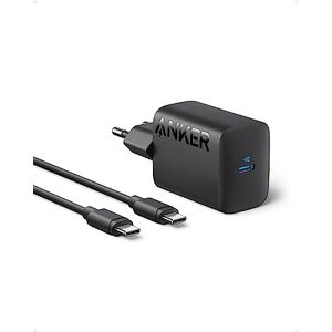 Anker Chargeur USB-C 30 W, Chargeur  312 avec Design Compact et Pliable, Charge Rapide Haute Vitesse pour Samsung S23, MacBook Air, Pixelbook, iPad Pro, et Plus (câble de 1,5 m C-C Inclus) - Publicité