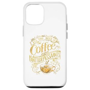 funny design DesertThrills Coque pour iPhone 14 Pro Funny Design Brewed Bliss : Collection pour les amateurs de café - Publicité