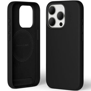 MOFT Etui Magnétique pour iPhone 15 Pro Compatible avec MagSafe, MOVAS Etui Téléphone en Cuir Végétalien, Sensation Tactile, Résistant aux Rayures et aux Taches, Facile à Nettoyer, Noir - Publicité