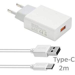 ACCE2S Forever Chargeur USB 2A + Câble Type-C 2 mètres pour CROSSCALL Action X3 - Publicité