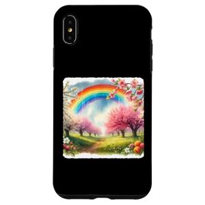 Apple Coque pour iPhone XS Max Arbres fruitiers en fleurs Arbres fruitiers - Publicité