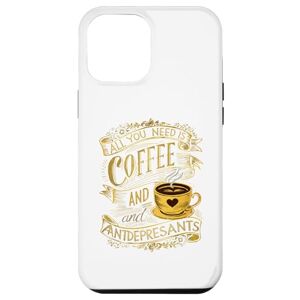 funny design DesertThrills Coque pour iPhone 12 Pro Max Funny Design Brewed Bliss : Collection pour les amateurs de café - Publicité