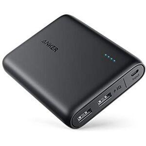 Anker PowerCore 13000mAh Batterie Externe 2 Ports USB Power bank avec Technologies PowerIQ & VoltageBoost Batterie Externe Compacte pour iPhone, Samsung Galaxy et plus - Publicité