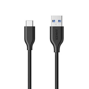 Anker Câble USB C vers USB 3.0 de 90 cm  PowerLine+ Extra Solide avec une Pochette pour Appareils USB Type C ( Samsung Galaxy S8/S8+/S9, nouveau MacBook, Google Pixel, Nexus 6P, LG V20/G5/G6 …) - Publicité