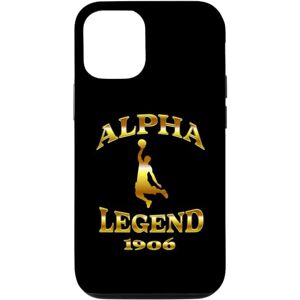 Coque pour iPhone 15 Pro Alpha Basketball Legend Fraternité Africaine 1906 - Publicité