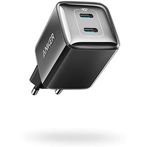 Anker Chargeur 521 (Nano Pro) USB C, 40W, Chargeur iPhone Rapide à Deux Ports PIQ 3.0 (Non Pliable), Compact, pour iPhone 15/14/13 Pro Max, Galaxy, iPad Mini et Autres (câble Non Inclus) - Publicité