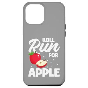 Coque pour iPhone 12 Pro Max Will Run For Apple – Dicton drôle de pomme - Publicité