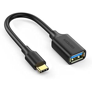 UGREEN OTG Adaptateur USB C vers USB 3.0 5Gbps OTG Câble Type C Mâle vers USB A Femelle Compatible avec iPhone 15 Plus Pro Max MacBook Pro Air iMac iPad Pro Air Galaxy Tab S9 S24 S23 Redmi Note 11 - Publicité