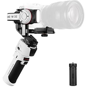 ZHIYUN Crane M3S [Official] Stabilisateur Gimbal pour Appareil Photo sans Miroir/Smartphone/Action Cam, Stabilizer 3 Axes avec Trépied/Lampe 1000lm/ Bluetooth, pour Sony/Canon/Panasonic/Nikon - Publicité