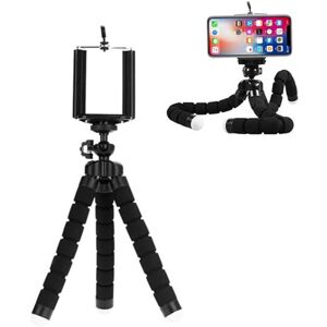 Support De Téléphone, Trépied De Téléphone Robuste en Métal avec Revêtement en Caoutchouc, Support De Trépied Extensible Rotatif À 360 Degrés, Supports Univrsels en Éponge pour Téléphone Portable, Su - Publicité