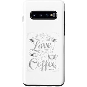 funny design DesertThrills Coque pour Galaxy S10 Funny Design Brewed Bliss : Collection pour les amateurs de café - Publicité