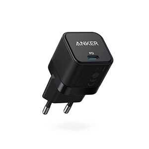 Anker PowerPort III Bloc d'alimentation USB-C 20 W Option de Charge Rapide Compatible avec iPhone 15/14/13/12, Galaxy, Pixel 4/3, iPad/iPad Mini Noir (câble de Charge Non Inclus) - Publicité