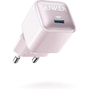 Anker 511 Ladegerät ( Nano Pro) 20W PIQ 3.0 Ladegerät, USB-C Netzteil, kompatibel mit iPhone 13/13 Mini/13 Pro/13 Pro Max/12, iPad/iPad Mini, Pixel, Rosa (Kabel Nicht inklusive) - Publicité