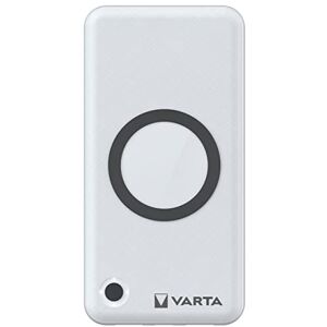 Varta 2 in 1 Batterie Externe sans fil, Power Bank 15000 mAh, Wireless Charger, charge le smartphone et le powerbank en même temps, chargeur portable incl. câble de charge USB C - Publicité