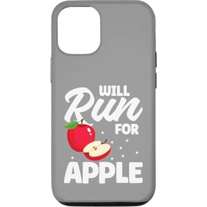 Coque pour iPhone 13 Will Run For Apple – Dicton drôle de pomme - Publicité