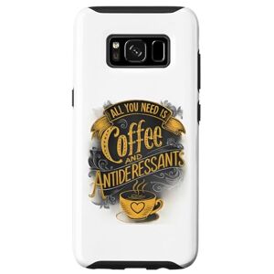 funny design DesertThrills Coque pour Galaxy S8 Funny Design Brewed Bliss : Collection pour les amateurs de café - Publicité