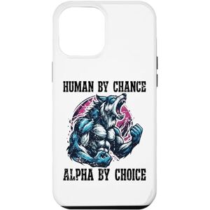 Coque pour iPhone 13 Pro Max humain par hasard alpha par choix - Publicité