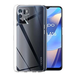 NOVAGO Compatible avec Oppo A16 (4G) et A16S Coque arrière Transparent en Gel Souple et Solide - Publicité