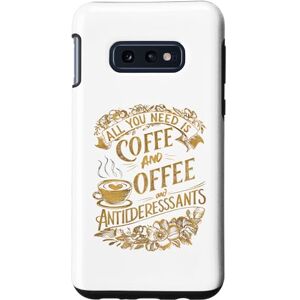 funny design DesertThrills Coque pour Galaxy S10e Funny Design Brewed Bliss : Collection pour les amateurs de café - Publicité