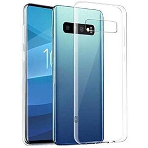 NOVAGO Compatible avec Samsung Galaxy S10 Plus Coque en Gel Souple Transparent et Solide avec Impression de qualité (Transparent) - Publicité