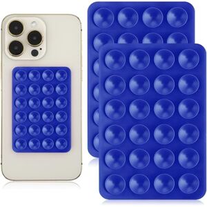 Giantree Lot de 2 supports à ventouse en silicone pour téléphone portable Utilisation polyvalente Ventouse autocollante pour téléphone portable Tapis à ventouse pour téléphone portable Pour - Publicité