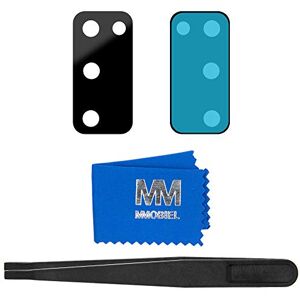 MMOBIEL Lentille en Verre pour Caméra Arrière Compatible avec Samsung Galaxy S20 FE / S20 FE 5G 2020 Vitre Appareil Photo avec Double Face Adhésif Pincettes et Chiffon Inclus Noir - Publicité