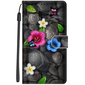 Nuxiady Coque pour Samsung Galaxy S20 FE 4G 5G 6.5" Etui Portefeuille à Rabat Cuir et Folio Housse de Protection en Silicone Souple avec Motif Drôle Animal Antichoc Étui PU Flip Case Cover Fleur - Publicité