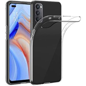 NOVAGO Compatible avec Oppo Reno 4 Pro 5G Coque Transparent en Gel Souple Solide(1 Coque, Transparent) - Publicité