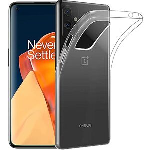 NOVAGO Compatible avec OnePlus 9 5G / 1+9 5G Coque Transparent en Gel Souple Solide - Publicité