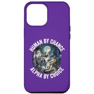 Coque pour iPhone 14 Pro Max Tee-shirt Alpha Wolf Meme Vintage pour homme de la marque Chance Alpha By Choice - Publicité