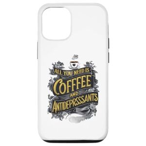 funny design DesertThrills Coque pour iPhone 12/12 Pro Funny Design Brewed Bliss : Collection pour les amateurs de café - Publicité
