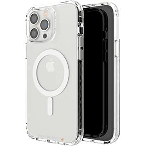 ZAGG Gear4  Crystal Palace Snap Case Protection cristalline Contre Les Chocs avec compatibilité MagSafe pour Apple iPhone 13 Mini Transparent - Publicité