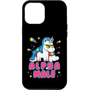 Coque pour iPhone 14 Plus Alpha Male Unicorn Funny Sarcastic Y2K Unicorn - Publicité