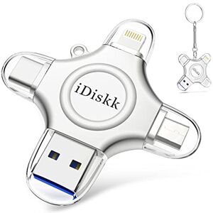 iDiskk 256G Lightning cle USB pour iPhone MFI Certified iPhone Memory Drive Stockage iPhone Travailler avec Les appareils USB-C, Derniers iOS, téléphones Android et PC - Publicité