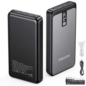 Batterie Externe 20000mAh, 65W Batterie Externe pour PC Portable avec Câble  USB C à C de 100W (1.5M), PD 3.0 QC 4.0 Power Bank Charge Rapide pour  MacBook Pro/Air/iPad/Laptop/Steam Deck/DJI : 