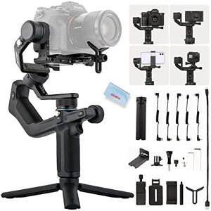 FeiyuTech Camera Gimbal Stabilisateur SCORP-Mini 3-Axes Gimbal Tout en Un pour Appareil Photo sans Miroir,Caméra d'action,pour Canon Sony Fujifilm Nikon iPhone Samsung,Charge utile maximale 2.65lb - Publicité