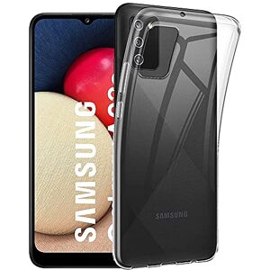 NOVAGO Compatible avec Samsung Galaxy A02s 4G Coque Transparent en Gel Souple Solide - Publicité